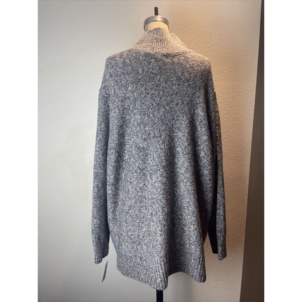 Morgan Taylor, Grey Pull Over Knit Sweater, 3X, NWT - Picture 5 of 7